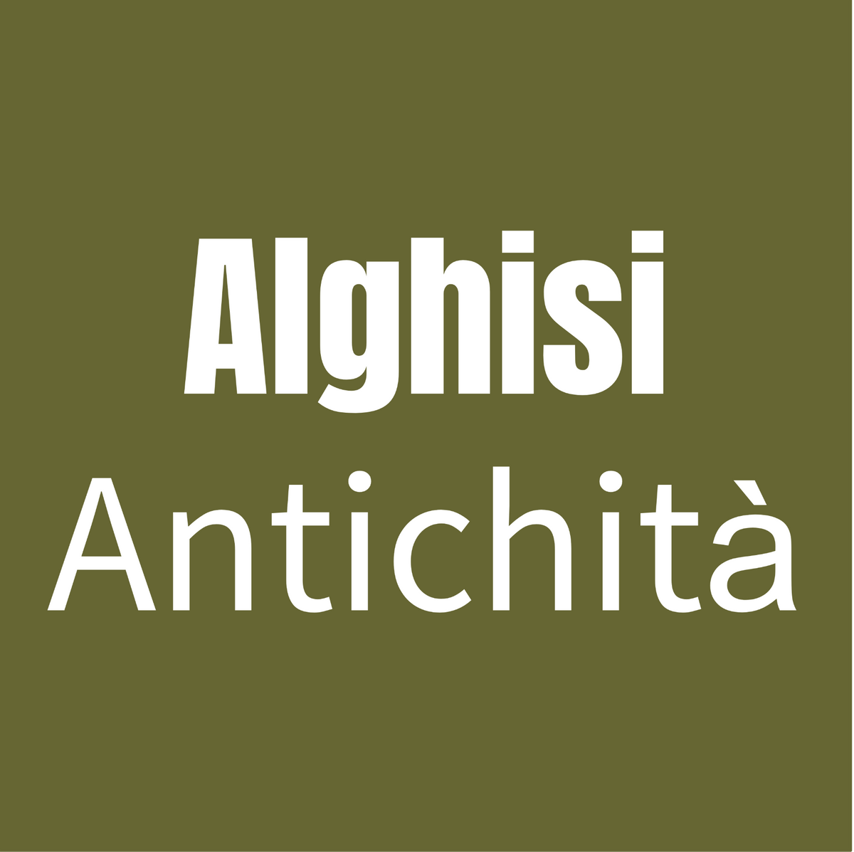Alghisi Antichità