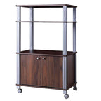 Supporto per microonde su ruote - 23,5 x 15,5 x 38,5 (L x P x A)