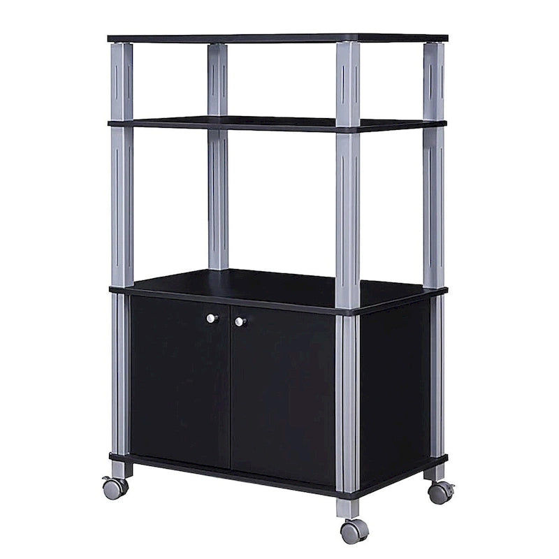 Supporto per microonde su ruote - 23,5 x 15,5 x 38,5 (L x P x A)